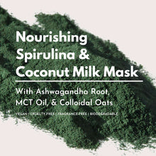 Load image into Gallery viewer, Nourishing Spirulina & Coconut Milk Mask